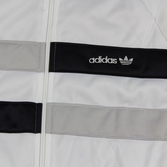 Vintage New 80s Adidas Run DMC Track Jacket Small - Picture 2 of 8